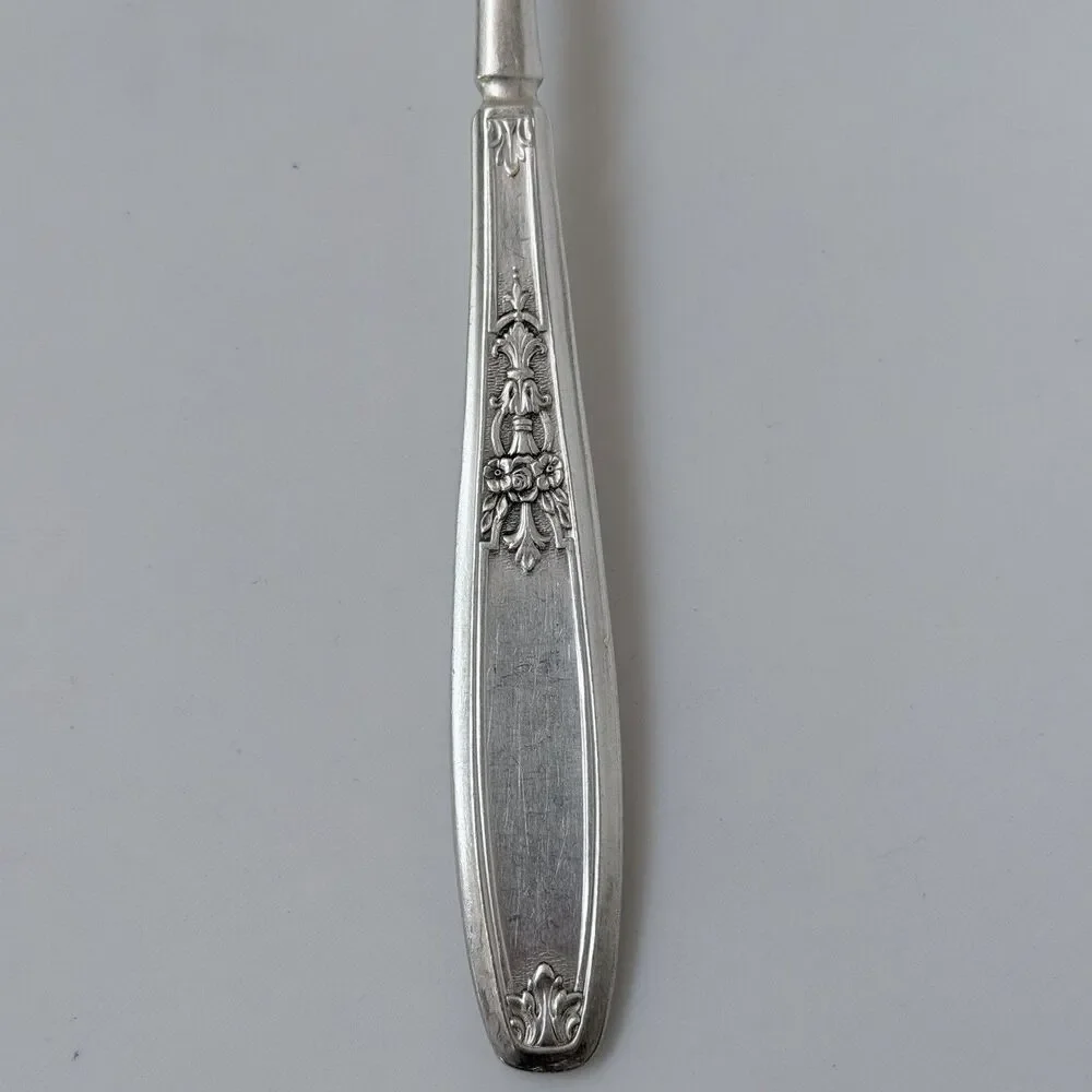 4pc 1847 Rogers Bros Ambassador Silverplate 1919 Dinner Forks 7 3/4” Solid Handl